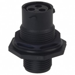 1 pcs : UTS7103S - CONN RCPT HSG FMALE 3POS PNL MT