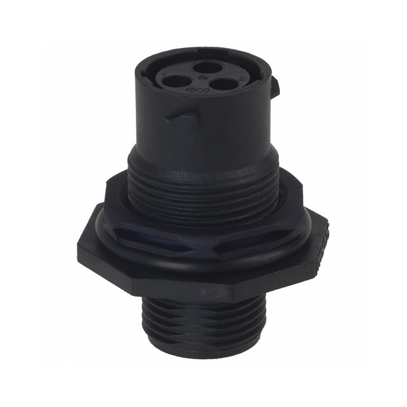 1 pcs : UTS7103S - CONN RCPT HSG FMALE 3POS PNL MT