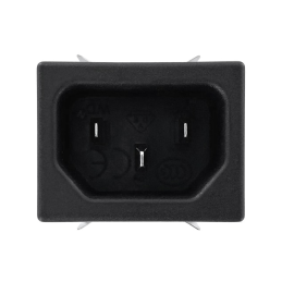 1 pcs : 869-06/007 - PWR ENT RCPT IEC320-C14 PANEL QC