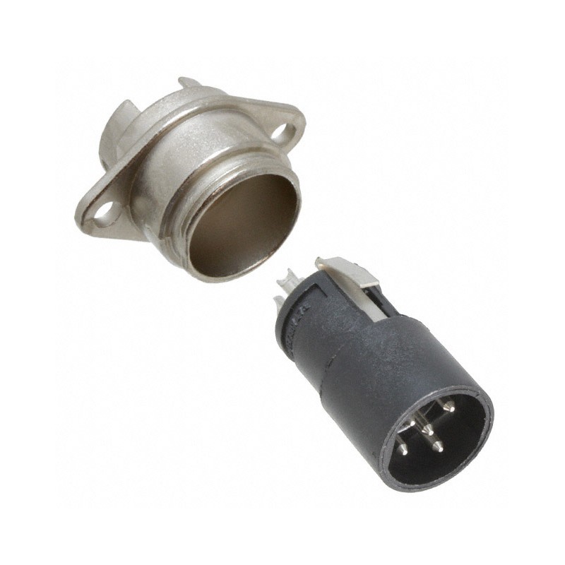 1 pcs : SL105M - CONN RCPT MALE 5P SILV SLDR CUP