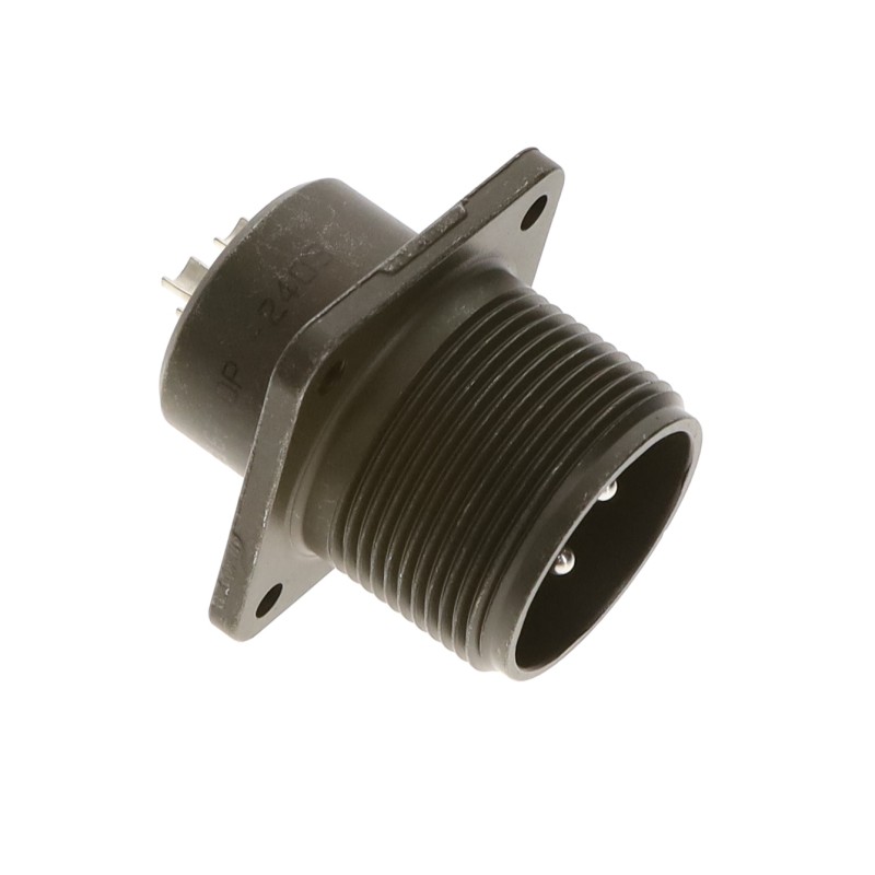 1 pcs : MS3102E16-10P - CONN RCPT MALE 3P SILV SLDR CUP