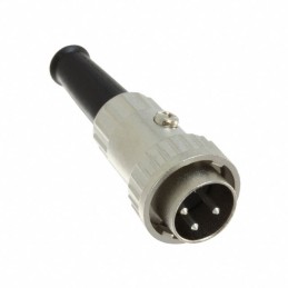 1 pcs : 05CL3MX - CONN PLUG MALE DIN 3POS SOLDER