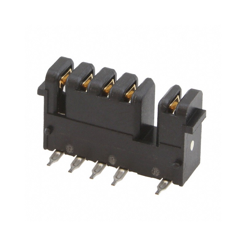 1 pcs : 6318430-2 - CONN RCPT 5POS 2.50MM R/A SLDR