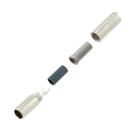 1 pcs : TA7MSH - CONN RCPT MALE MINI XLR 7P SLDR