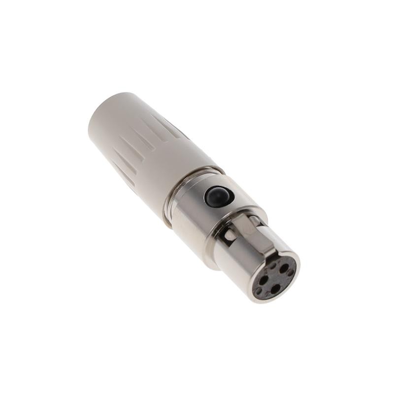 1 pcs : TA3FLWX - CONN PLUG FMALE MINI XLR 3P SLDR