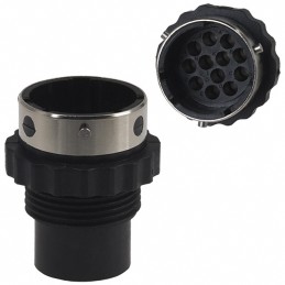 1 pcs : UTG114-12P - CONN RCPT HSG MALE 12POS INLINE