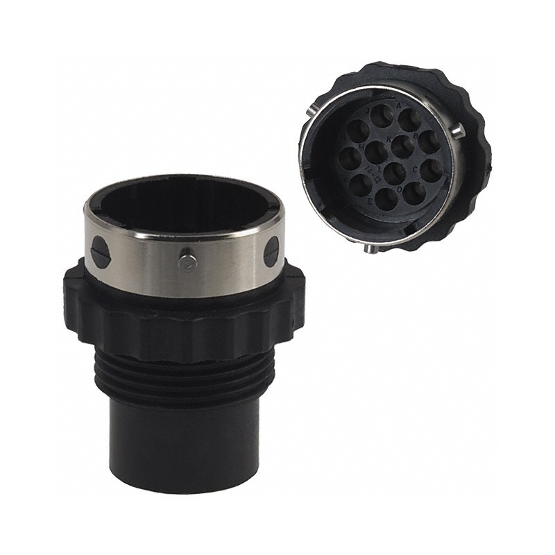 1 pcs : UTG114-12P - CONN RCPT HSG MALE 12POS INLINE