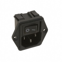 1 pcs : 1609112-3 - PWR ENT MOD RCPT IEC320-C14 PNL