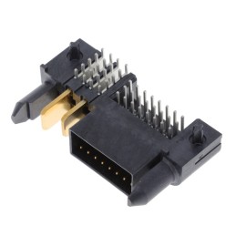 1 pcs : ET60T-000-3-08-D02-L-R1-S-H - CONN HEADER 26POS PCB