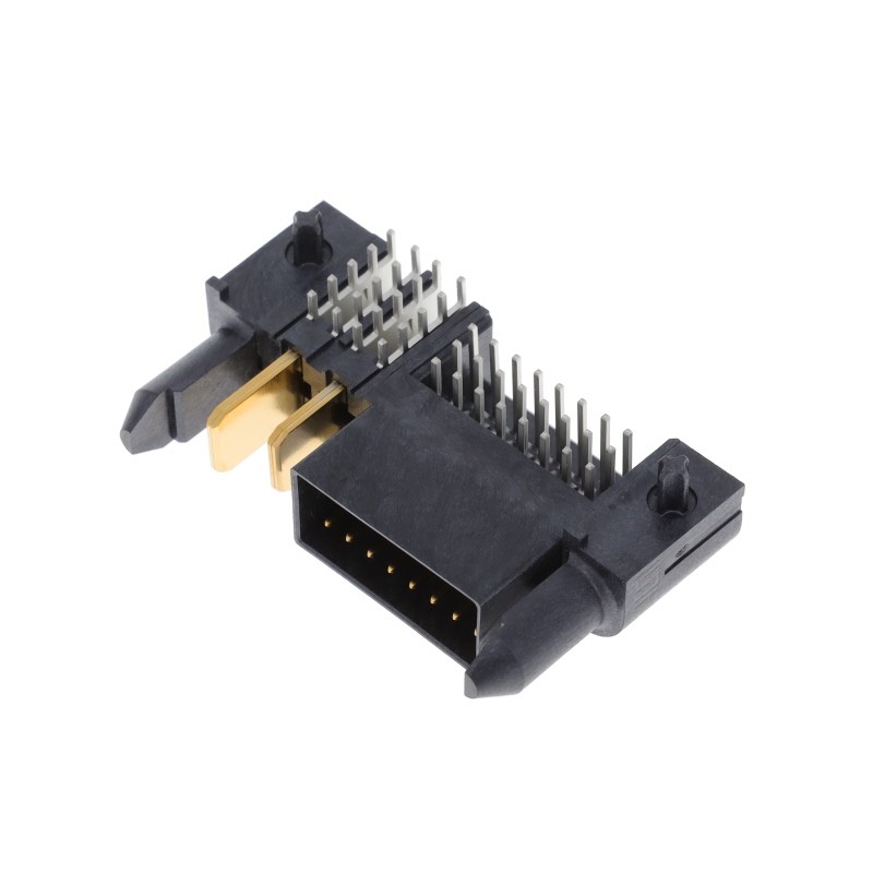 1 pcs : ET60T-000-3-08-D02-L-R1-S-H - CONN HEADER 26POS PCB