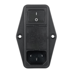 1 pcs : 764-00/002 - PWR ENT MOD RCPT IEC320-C14 PNL