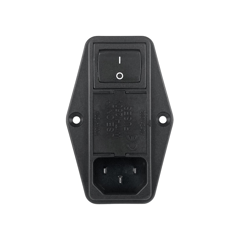 1 pcs : 764-00/002 - PWR ENT MOD RCPT IEC320-C14 PNL