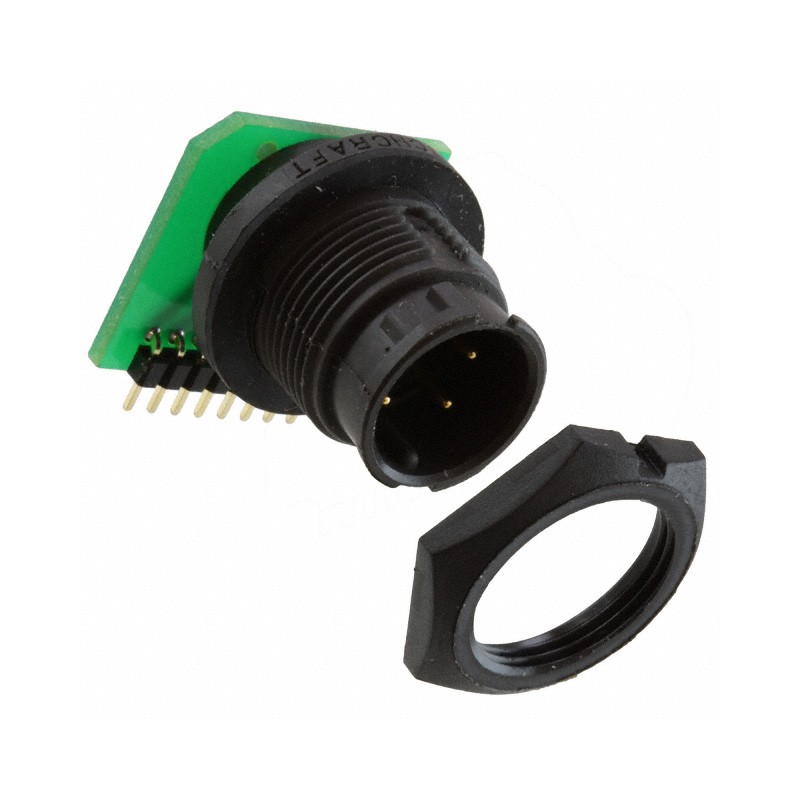 1 pcs : EN3P4MRAPCBN - CONN RCPT MALE 4POS GOLD SOLDER