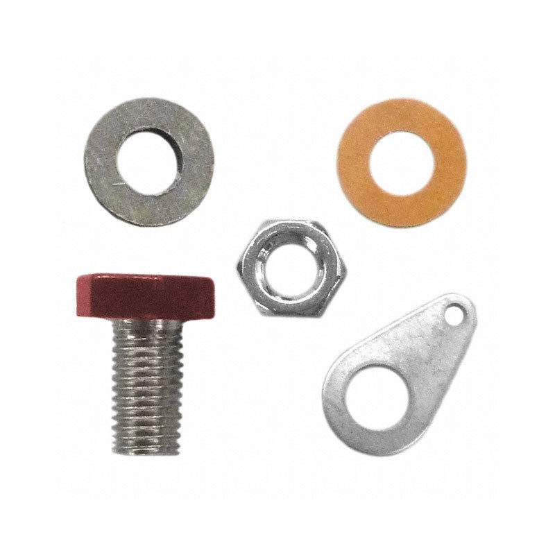 1 pcs : 6093 - CONN BANANA JACK SOLDER LUG RED