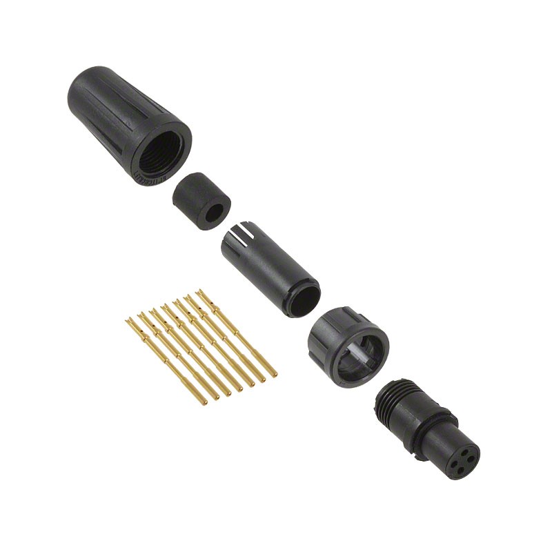 1 pcs : EN2C7F26G1 - CONN PLUG FMALE 7POS GOLD CRIMP