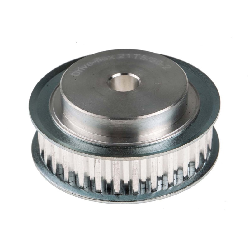 1 pcs - RS PRO Timing Belt Pulley, Aluminium 10mm Belt Width x 5mm Pitch, 30 Tooth