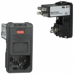 1 pcs : PS000S000 - PWR ENT MOD RCPT IEC320-C14 PNL