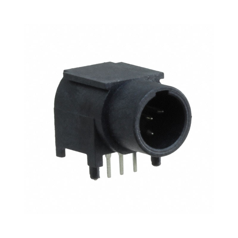 1 pcs : TRAPC4M1X - CONN RCPT MALE MINI XLR 4P SLDR