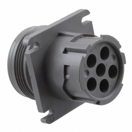 1 pcs : HD10-6-12P - CONN RCPT HSNG MALE 6POS PNL MNT