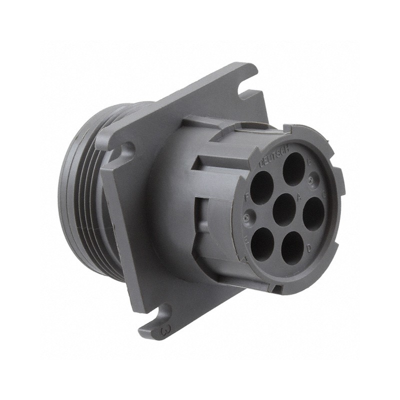 1 pcs : HD10-6-12P - CONN RCPT HSNG MALE 6POS PNL MNT