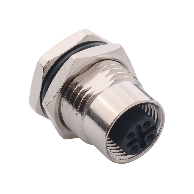 1 pcs : 860-004-213R004 - CONN PLUG FMALE 4POS GOLD SOLDER