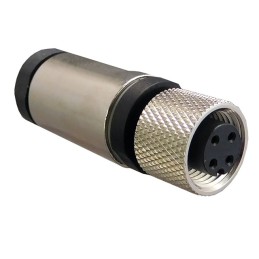 1 pcs : SS-12000-023 - CONN PLUG FMALE 4POS GOLD IDC