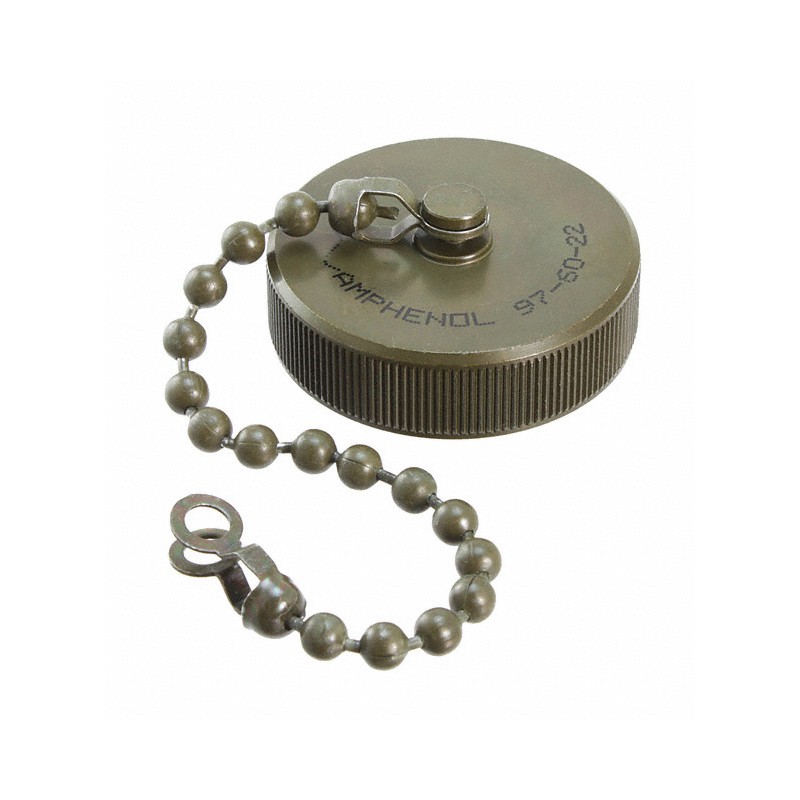 1 pcs : 97-60-22 - CONN COVER 22 OLIVE