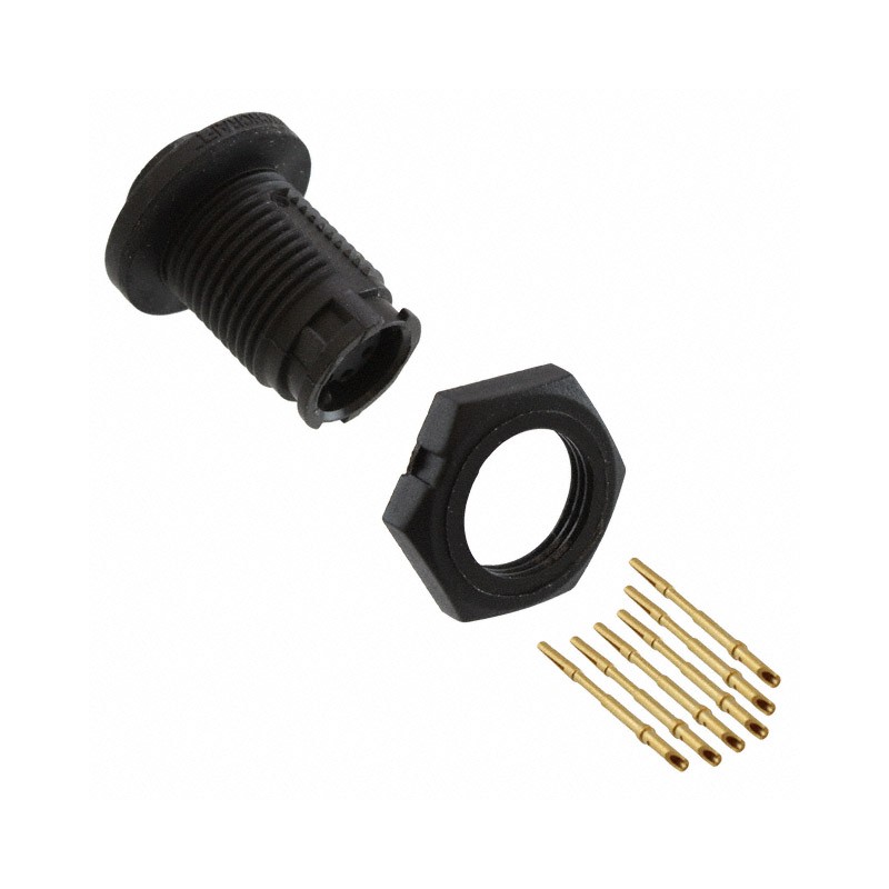 1 pcs : EN2P6F26 - CONN RCPT FMALE 6POS GOLD CRIMP