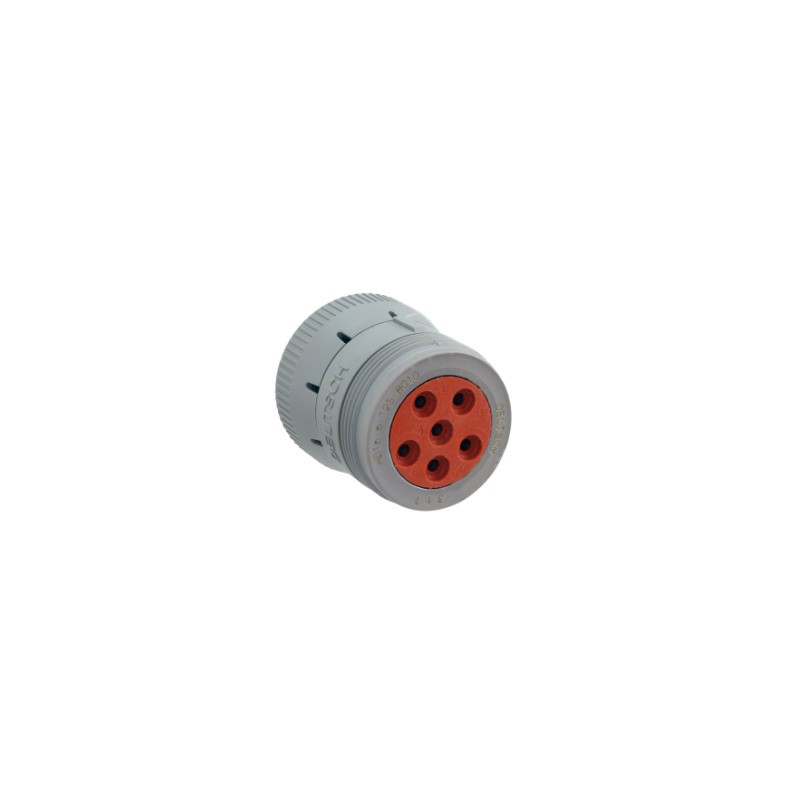 1 pcs : HD16-6-12S - CONN PLUG HSG FMALE 6POS INLINE