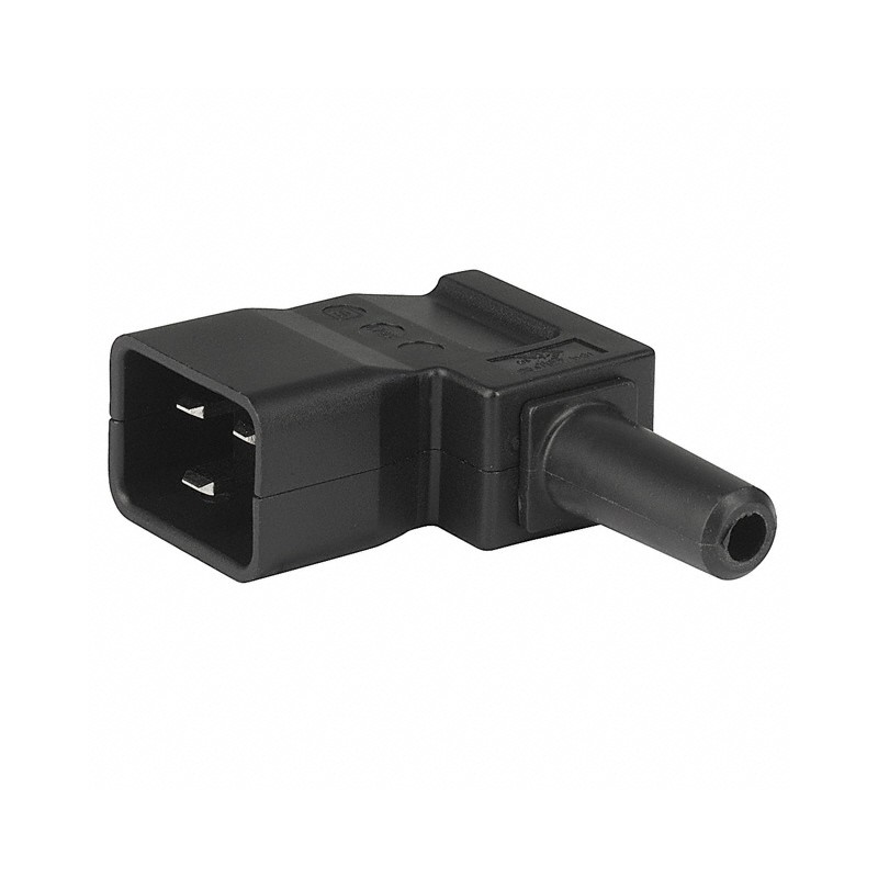 1 pcs : 4789.1200 - PWR ENT PLUG IEC320-2-2I R/A SCR