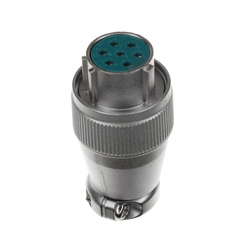 1 pcs : SRCN6A16-7S - CONN PLUG FMALE 7P SOLDER CUP