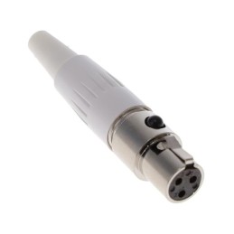 1 pcs : TA3FWX - CONN PLUG FMALE MINI XLR 3P SLDR