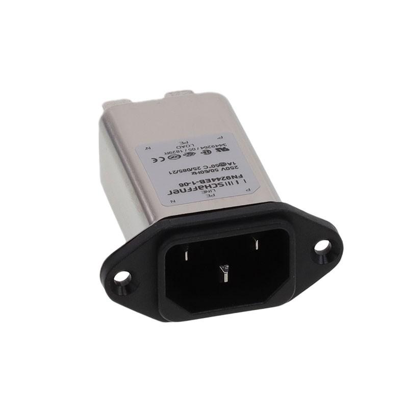 1 pcs : FN9244EB-1-06 - PWR ENT RCPT IEC320-C14 PANEL QC