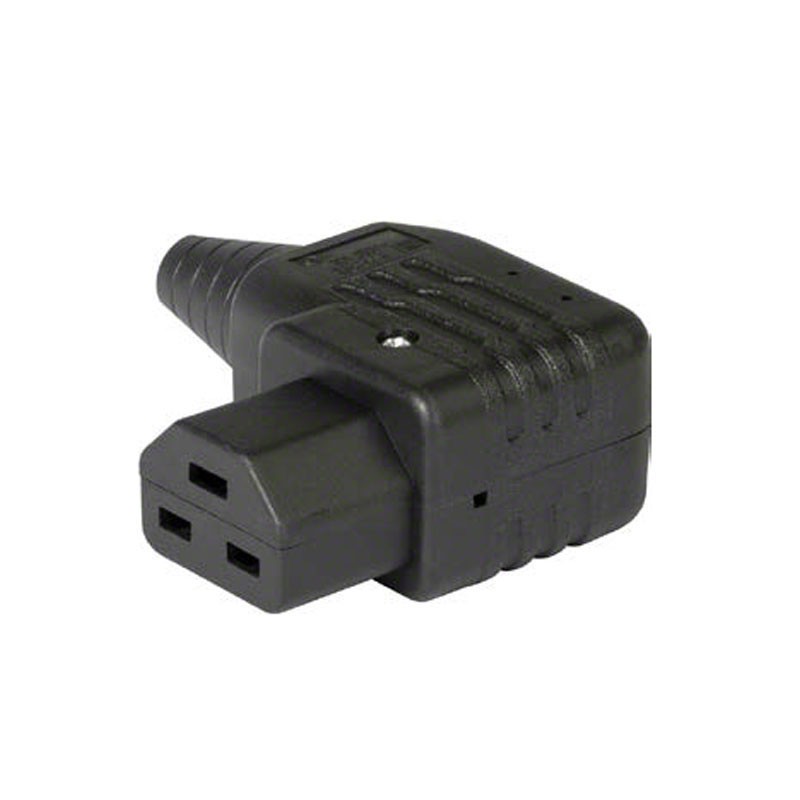 1 pcs : 1659.0000 - PWR ENT PLUG IEC320-C21 R/A SCRW