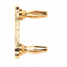 1 pcs : 3030 - CONN DBL BANANA PLUG MINI SLDR