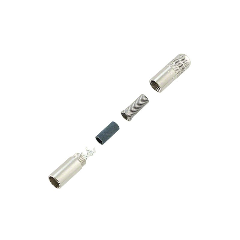 1 pcs : TA4MSHF - CONN RCPT MALE MINI XLR 4P SLDR