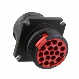 1 pcs : CL1R3100 - CONN RCPT HSG FMALE 18POS PNL MT