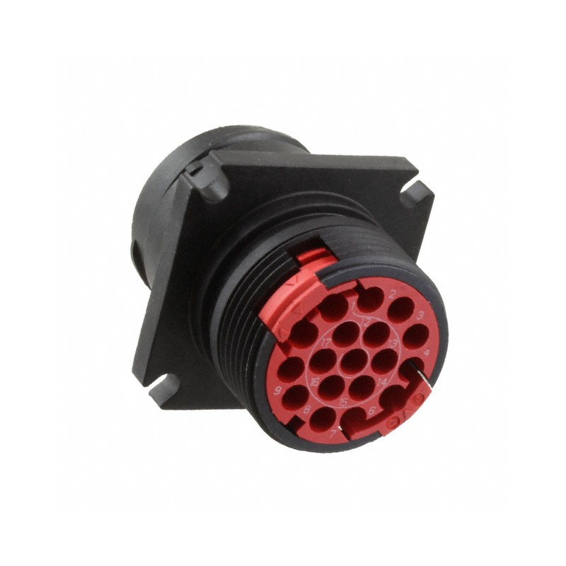 1 pcs : CL1R3100 - CONN RCPT HSG FMALE 18POS PNL MT