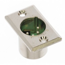 1 pcs : D4MB - CONN RCPT MALE XLR 4P SOLDER CUP