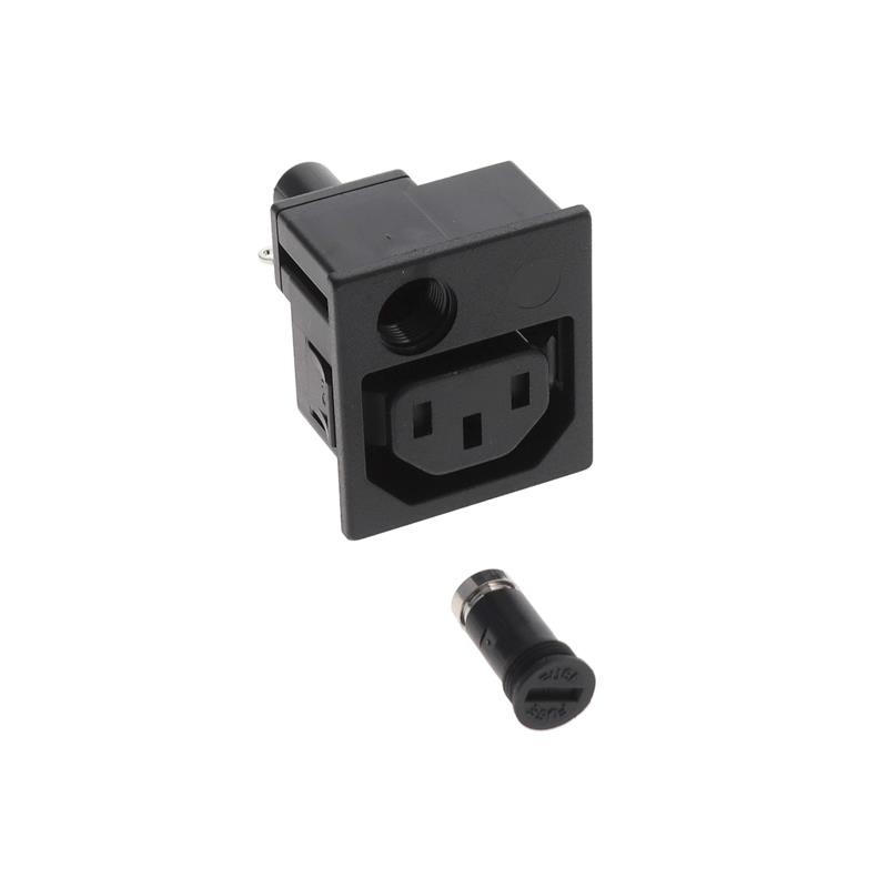 1 pcs : 4719.4310 - PWR ENT RCPT IEC320-2-2F PANEL