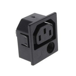 1 pcs : 4719.5310 - PWR ENT RCPT IEC320-2-2F PANEL