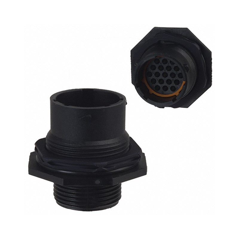 1 pcs : UTS71419P - CONN RCPT HSNG MALE 19POS PNL MT