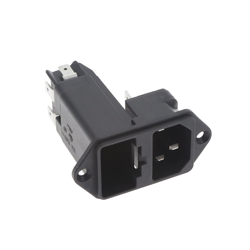 1 pcs : 4303.1061 - PWR ENT MOD RCPT IEC320-C14 PNL