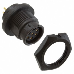 1 pcs : EN3P6FPX - CONN RCPT FMALE 6POS GOLD SOLDER