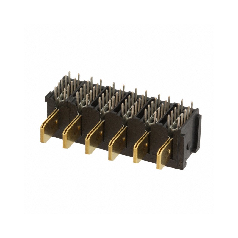 1 pcs : 6766496-1 - CONN HEADER HOT-PLUG 6POS PCB