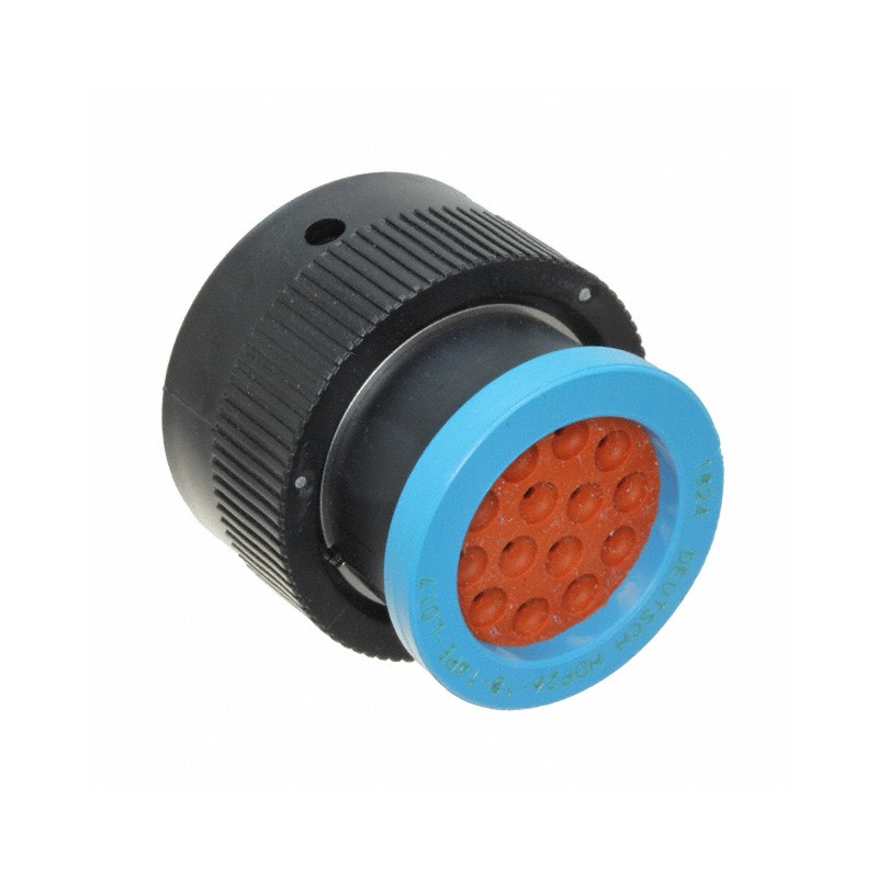1 pcs : HDP26-18-14PE-L017 - CONN PLUG HSNG MALE 14POS INLINE