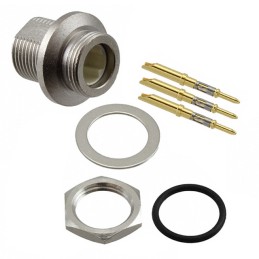 1 pcs : TS2P3M20 - CONN RCPT MALE 3POS GOLD CRIMP