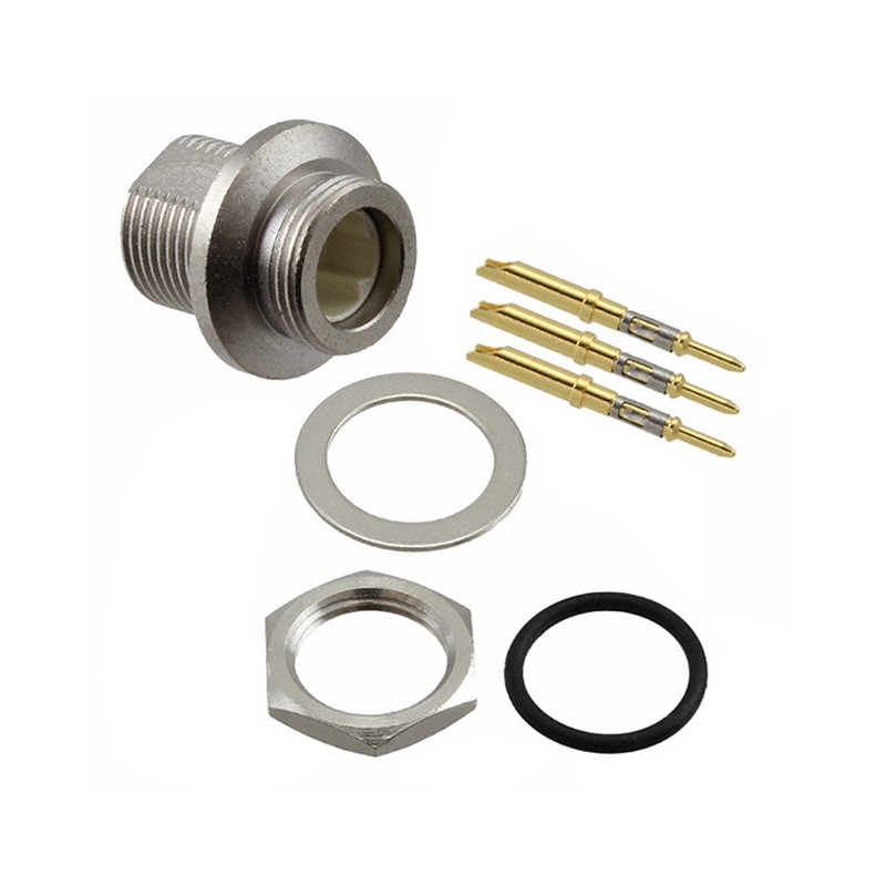 1 pcs : TS2P3M20 - CONN RCPT MALE 3POS GOLD CRIMP