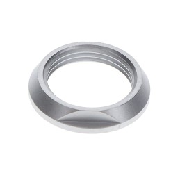 1 pcs : GEC.2S.240.LC - CONN CONICAL NUT SILVER