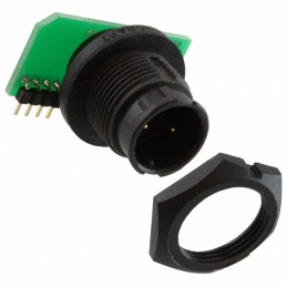 1 pcs : EN3P2MRAPCBW - CONN RCPT MALE 2POS GOLD SOLDER